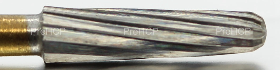 PreHCP 100pcs Tungsten carbide finishing burs FG 7695