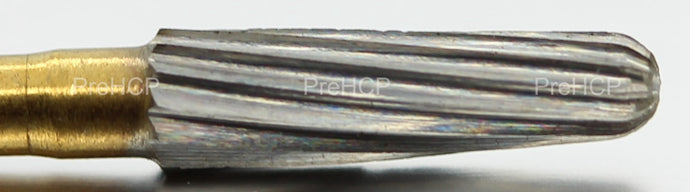 PreHCP 100pcs Tungsten carbide finishing burs FG 7696